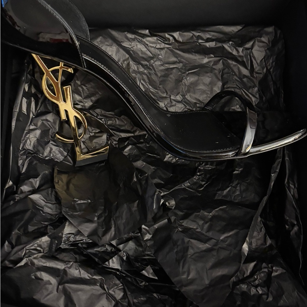 Yves Saint Laurent Black Box with White Label Stickers - Picture 8 of 13